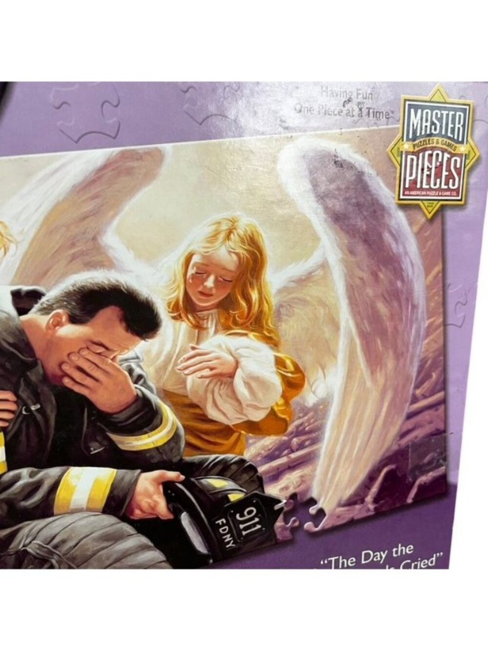 The Day The Angels Cried 1000 Piece Jumbo Jigsaw Puzzle *Incomplete* - Picture 3 of 4